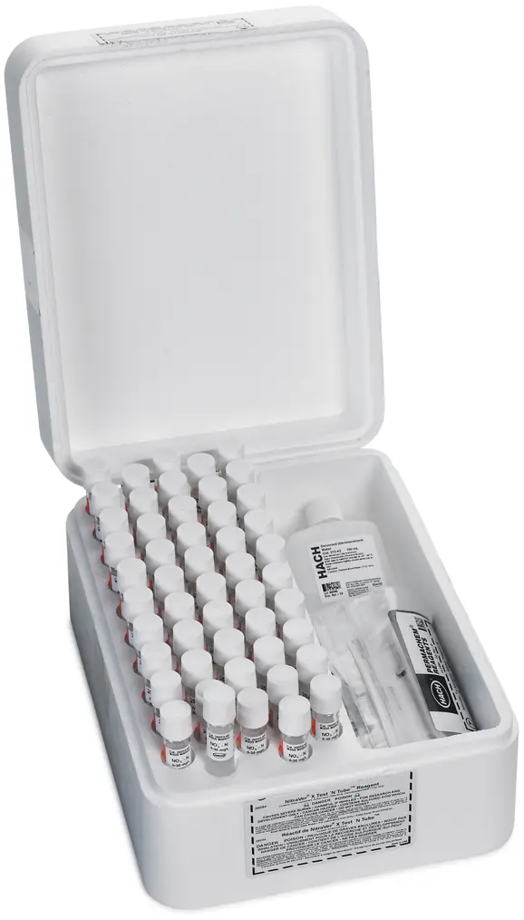 H-26053-45, Nitrogen-Nitrate, NitraVer® X, TNT Reagent Set, HR, 0.2-30.0 mg/l - PK(50/pk)
