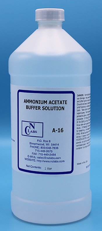 Ammonium Acetate Buffer Solution, APHA for Iron - LTR - A-16