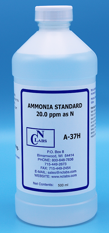 Ammonia Standard, 20.0 ppm as N - A-37H (A37H)