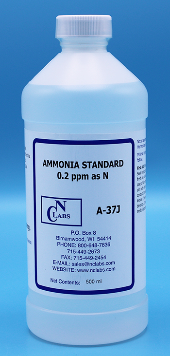 Ammonia Standard, 0.2 ppm as N - A-37J (A37J)