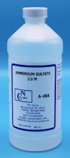 Ammonium Sulfate, 2.0 M - 500 ml - A-49A (A49A)