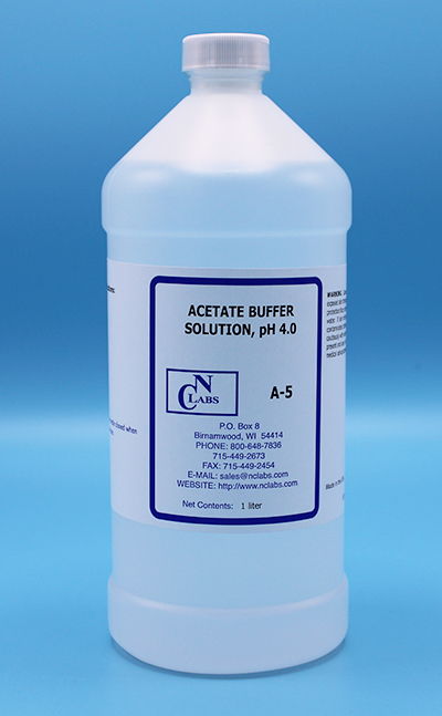 Acetate Buffer, pH 4.0, APHA for Chlorine - A-5 (A5)