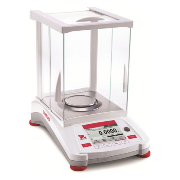 AX-124E - Ohaus Adventurer Analytical Balance w/o AutoCal, 120 g x 0.1 mg (AX124E)