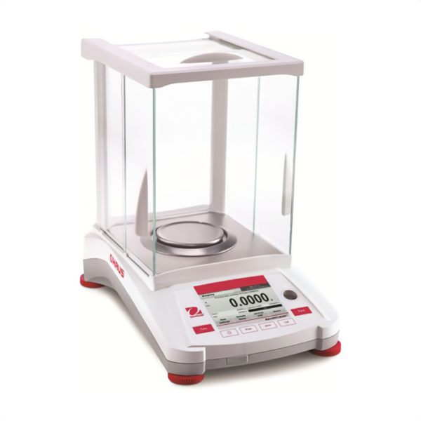 AX-224E - Ohaus Adventurer Analytical Balance w/o AutoCal, 220 g x 0.1 mg (AX224E)
