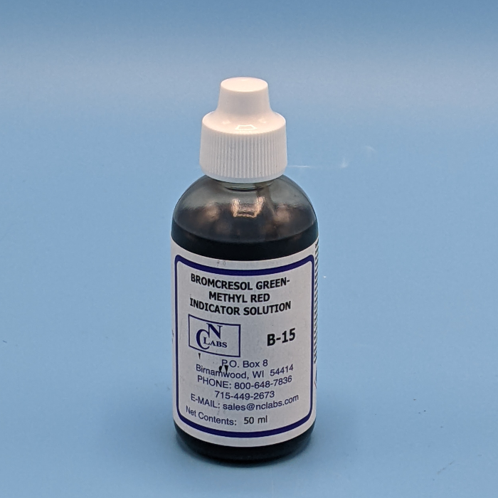 Bromcresol Green-Methyl Red Indicator Solution, APHA for Alkalinity - B-15 (B15) - Image 2