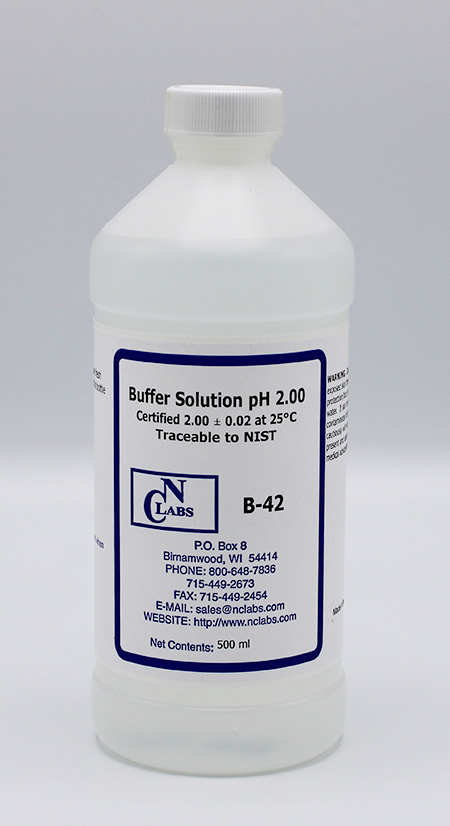 pH Buffer Solution, pH 2.00 - B-42
