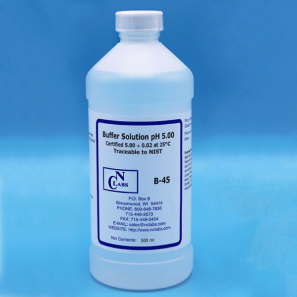 pH Buffer Solution, pH 5.00, NIST - B-45