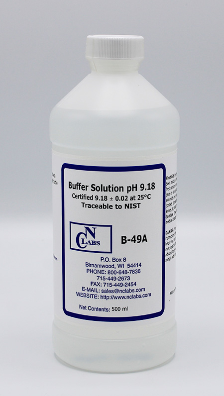 pH Buffer Solution, pH 9.18, NIST - B-49A