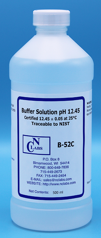 pH Buffer Solution, pH 12.45 - B-52C