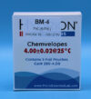PK(5/pk) - BM-4 - Chemvelopes, pH 4, for 500 ml (BM4)