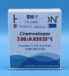 PK(5/pk) - BM-7 - Chemvelopes, pH 7, for 500 ml (BM7)