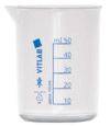 BN-500 - 50 ml Plastic PP Beaker (BN500)