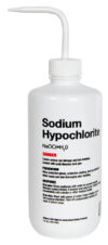BN-711BL - 500 ml Right-to-Know Wash Bottle, Labeled "Sodium Hypochlorite" (Bleach) (BN711BL)