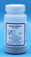 C-1 - Cadmium Granules, 20-50 Mesh (C1) - 250 g