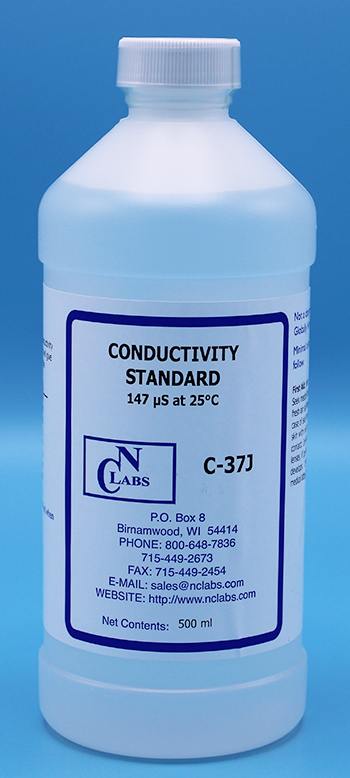 147 µ℧/cm NCL Conductivity Standard, 0.001 M KCl, NIST - C-37J