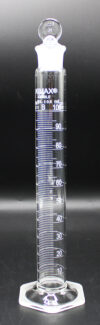CK-653 - 100 ml Glass Graduated Cylinder w/ Ground-Glass Stopper (CK653)