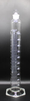CK-656 - 1000 ml Glass Graduated Cylinder w/ Ground-Glass Stopper (CK656)
