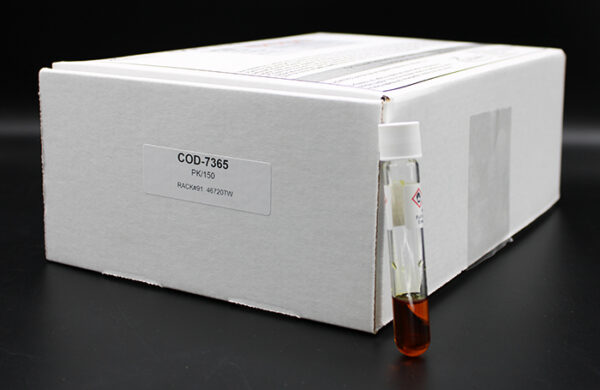 COD-7365 - COD Vials, 0-1500 ppm, 30 ppm MDL, PK(150/pk) (COD7365)