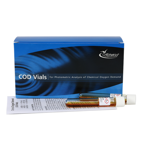 COD-7371 - COD Vials, Mercury-Free, 0-15000 ppm, 300 ppm MDL, PK(25/pk) (COD7371)