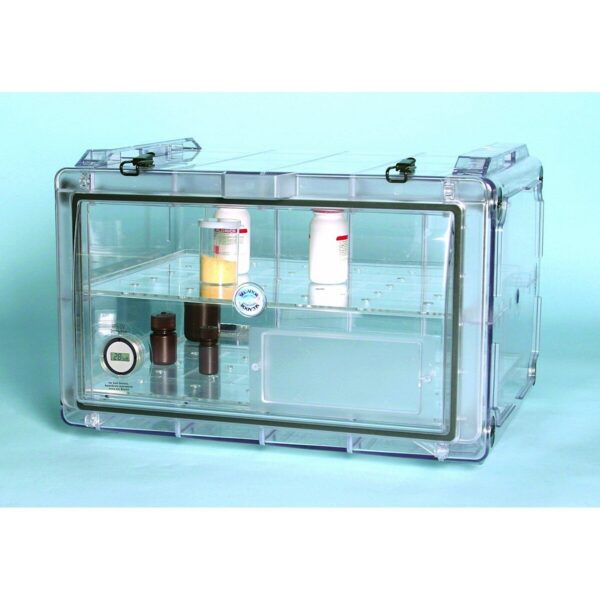DK-201A - Medium Horizontal-Profile Desiccator Cabinet w/ 2 Shelves, 2 cu ft (DK201A)