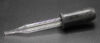 E-800 - 3" Straight Eye Dropper w/ Rubber Bulb (E800)