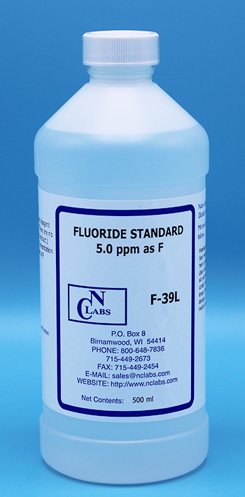 Fluoride Standard, 5.0 ppm - F-39L