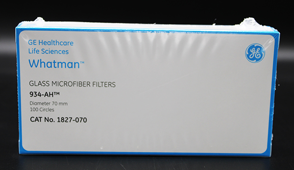 PK(100/pk) - F-93470 - 7.0 cm Cytiva's Whatman Grade 934-AH® Glass Fiber Filters (F93470)