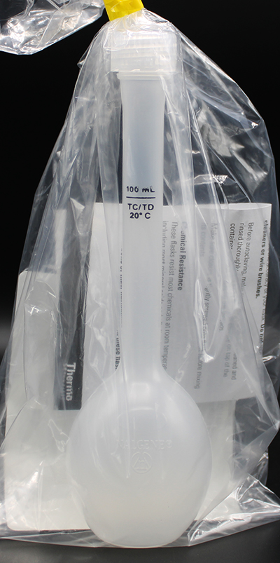 FN-202 - 100 ml Class B PP Volumetric Flask w/ Cap (FN202)