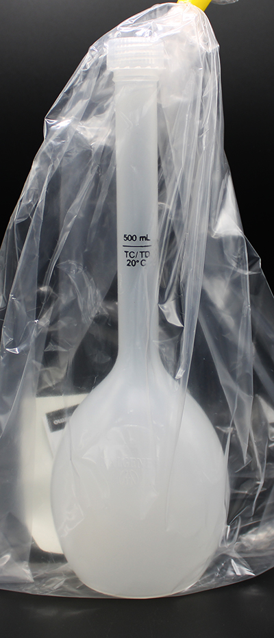 FN-205 - 500 ml Class B PP Volumetric Flask w/ Cap (FN205)