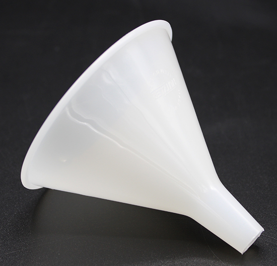 FN-538 - Plastic Funnel w/ Tapered Stem, 65 mm Top Diameter, 10 mm Stem OD, 21 mm Long Stem (FN538)