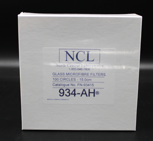 PK(100/pk) - FN-93415 - 15.0 cm NCL Grade 934-AH® Glass Fiber Filters (FN93415)