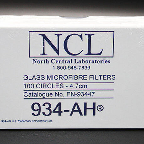 4.7 cm NCL Grade 934-AH® Glass Fiber Filters, pk/100 - FN-93447 (FN93447)