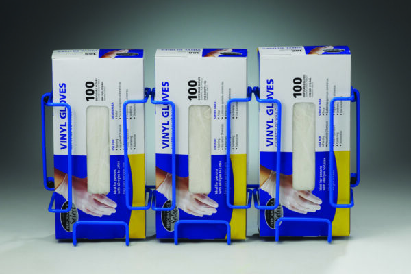 GB-603 - Poxygrid Glove Box Dispenser Rack, Triple (GB603)