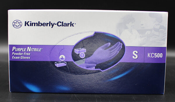 GD-520-S - Purple Nitrile Powder-Free Disposable Synthetic Nitrile Gloves, Size S (GD520S)