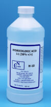 Hydrochloric Acid, 50% (v/v), 1:1, Approx. 6 N Volumetric Solution - H-10