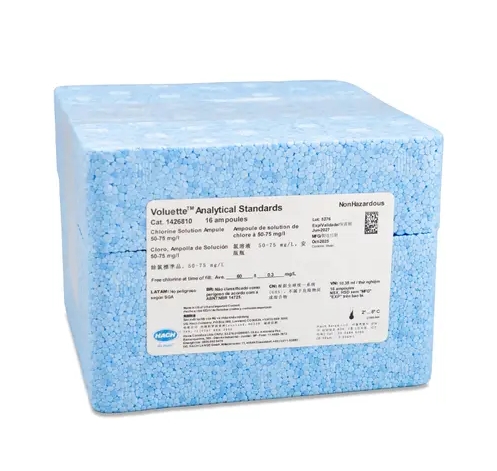 H-14268-10, Chlorine Standard, 50-75 mg/l, in 10 ml Voluette® Ampules - PK(16/pk)