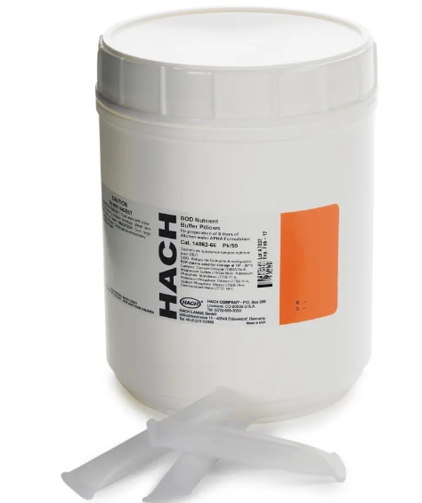 BOD Nutrient Buffer PP for 6 Liters, PK(50/pk) - H-14862-66