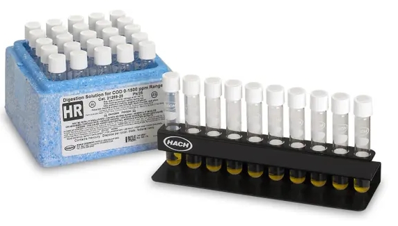 H-21259-25 - COD Vials, HR, 0-1500 mg/l, PK(25/pk) (H2125925)