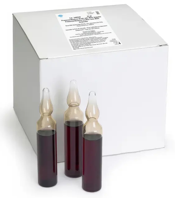 H-24955-25, Presence-Absence Broth w/ MUG in 2 ml Single-Dose Ampules - PK(25/pk)