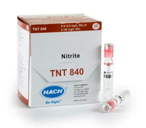 H-TNT840 - Nitrite TNTplus Vial Test, HR, 0.6-6.0 mg/l, PK(25/pk) (HTNT840)