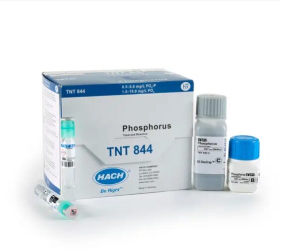 H-TNT844 - Phosphorus TNTplus Vial Test, HR, 0.5-5 mg/l, PK(25/pk) (HTNT844)