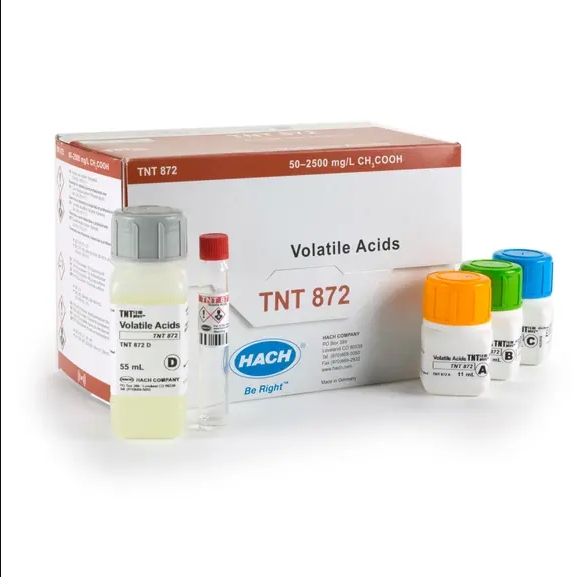 H-TNT872 - Volatile Acids TNTplus Vial Test, 50-2500 mg/l, PK(25/pk) (HTNT872)