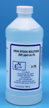 Iron Stock Solution, 200 ppm as Fe, APHA for Iron - 500 ml - I-75 (I75)