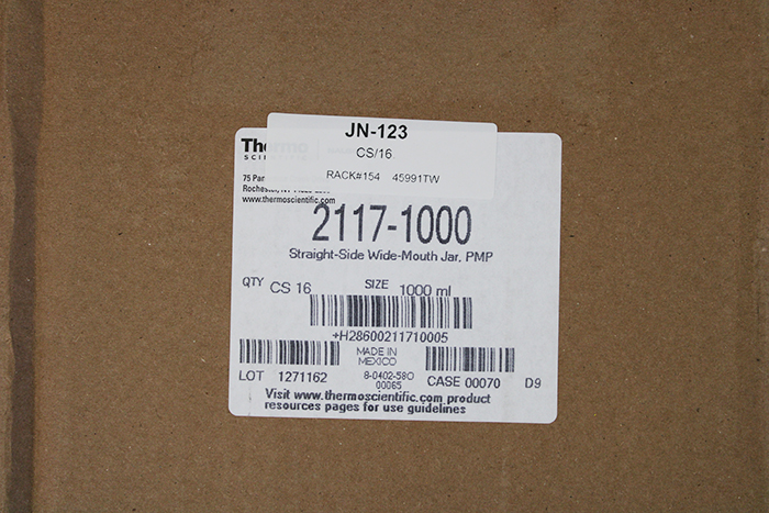 JN-123 - 1000 ml Nalgene Wide-Mouth Jars (JN123) - Image 4