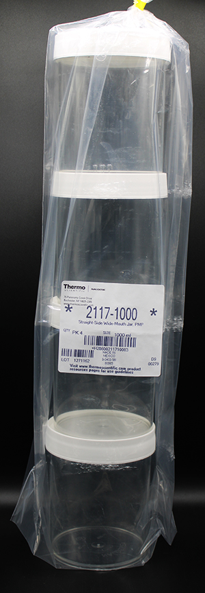 JN-123 - 1000 ml Nalgene Wide-Mouth Jars (JN123) - Image 3