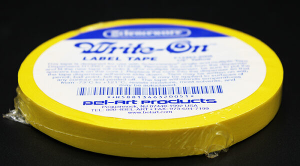 LV-102Y - ½" x 40 yd Yellow Autoclave Labeling Tape (LV102Y)