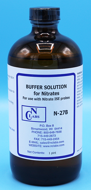 Nitrate ISA Buffer for Use w/ Nitrate ISE, APHA for Nitrate - N-27B