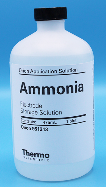 O-951213, Ammonia ISE Storage Solution for Use w/ HP Ammonia ISE - 475 ml