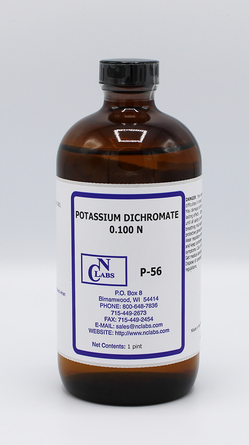 P-56 - Potassium Dichromate, 0.100 N (P56)