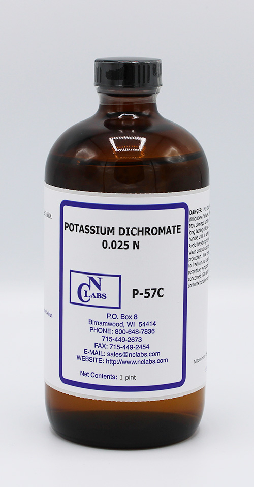 P-57C - Potassium Dichromate, 0.025 N (P57C)